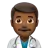 Man Health Worker: Medium-Dark Skin Tone