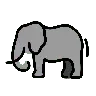 象 Emoji 🐘 image - OpenMoji style