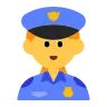 Woman Police Officer Emoji 👮‍♀️ image - Tossface style