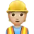 Construction Worker: Medium-Light Skin Tone