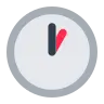 Emoji Clock Face One Oclock 🕐 image - Tossface style