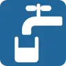 Potable Water Emoji 🚰 image - Twitter / X (Twemoji) style