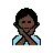 Person Gesturing No: Dark Skin Tone