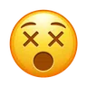 めまい顔 Emoji 😵 image - Telegram style