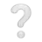 White Question Mark