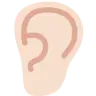 Ear: Light Skin Tone Emoji 👂🏻 image - Twitter / X (Twemoji) style