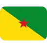 Flag: French Guiana Emoji 🇬🇫 image - Twitter / X (Twemoji) style