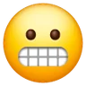 Emoji Faccia da smorfia 😬 image - Samsung style