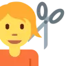 理发 Emoji 💇 image - Twitter / X (Twemoji) style