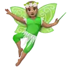 Man Fairy: Medium Skin Tone Emoji 🧚🏽‍♂️ image - WhatsApp style