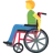 Man In Manual Wheelchair