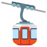 Emoji Tramvia aerea 🚡 image - Google Noto Color style