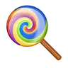Lollipop Emoji 🍭 image - Telegram style