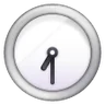 Emoji Orologio Face Seven-Thirty 🕢 image - Samsung style