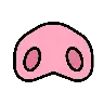 จมูกหมู Emoji 🐽 image - OpenMoji style