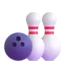 Bowling Emoji 🎳 image - Microsoft 3D Fluent style