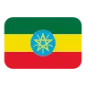 Flag: Ethiopia Emoji 🇪🇹 image - Tossface style