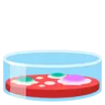 培养皿 Emoji 🧫 image - Google Noto Color style