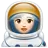 Woman Astronaut: Light Skin Tone