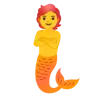 Merperson Emoji 🧜 image - Google Noto Color style