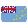 Flag: Tuvalu Emoji 🇹🇻 image - Tossface style