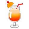 热带饮料杯 Emoji 🍹 image - Google Noto Color Animated style