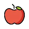 แอปเปิ้ลแดง Emoji 🍎 image - OpenMoji style