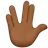 Vulcan Salute: Medium-Dark Skin Tone