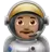 Man Astronaut: Medium Skin Tone