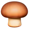Brown Mushroom Emoji 🍄‍🟫 image - Apple style