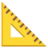 Emoji Righello triangolare 📐 image - Google Noto Color style