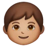 Child: Medium Skin Tone Emoji 🧒🏽 image - Samsung style