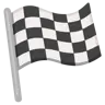 Chequered Flag Emoji 🏁 image - Google Noto Color style