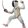 Emoji schermitore 🤺 image - Apple style