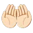 Palms Up Together: Light Skin Tone