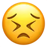 Wytrwała twarz Emoji 😣 image - Apple style
