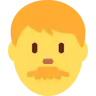 Mann Emoji 👨 image - Twitter / X (Twemoji) style