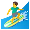 Man Surfing Emoji 🏄‍♂️ image - Google Noto Color style