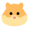 仓鼠脸 Emoji 🐹 image - Tossface style
