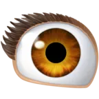 Eye Emoji 👁 image - Facebook Meta style