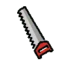 Piła stolarska Emoji 🪚 image - OpenMoji style