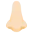 Nose: Light Skin Tone
