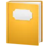 Emoji Notebook con copertina decorativa 📔 image - WhatsApp style