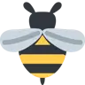 Honeybee Emoji 🐝 image - Twitter / X (Twemoji) style