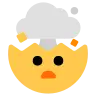 爆発の頭を持つショックを受けた顔 Emoji 🤯 image - Tossface style