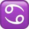 Cancer Emoji ♋ image - Apple style