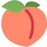 Emoji pesca 🍑 image - Twitter / X (Twemoji) style