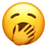 Bâillement Emoji 🥱 image - Apple style