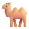 Emoji Cammello della Battriana 🐫 image - Microsoft 3D Fluent style