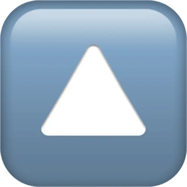 상향 작은 빨간 삼각형